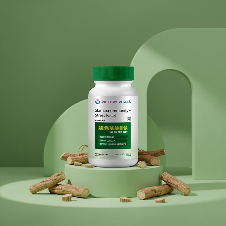 Ashwagandha | 60 Tablets | Stress Relief, Stamina & Muscle Endurance