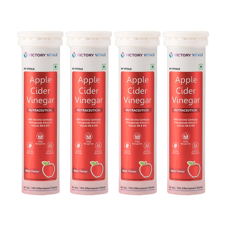 Apple Cider Vinegar | 15 Apple flavoured Fizzies | Weight & Metabolism Management