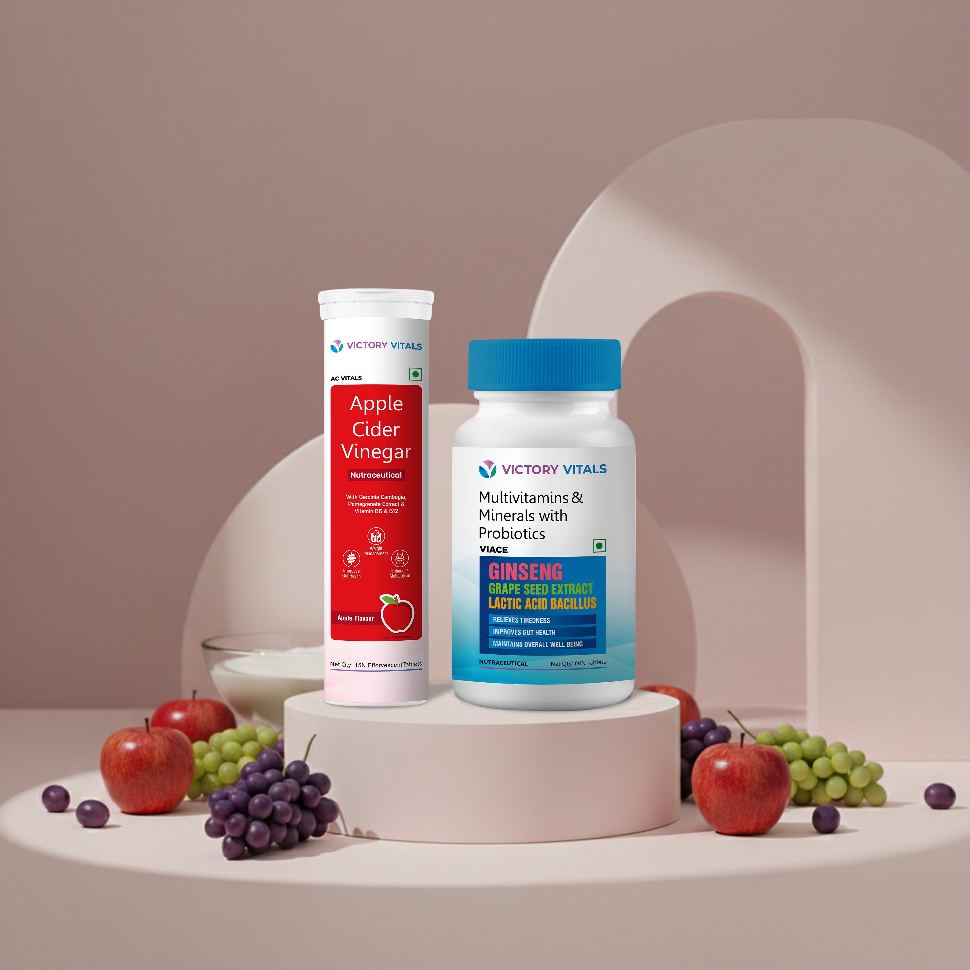 Apple Cider Vinegar + Multivitamin Probiotic