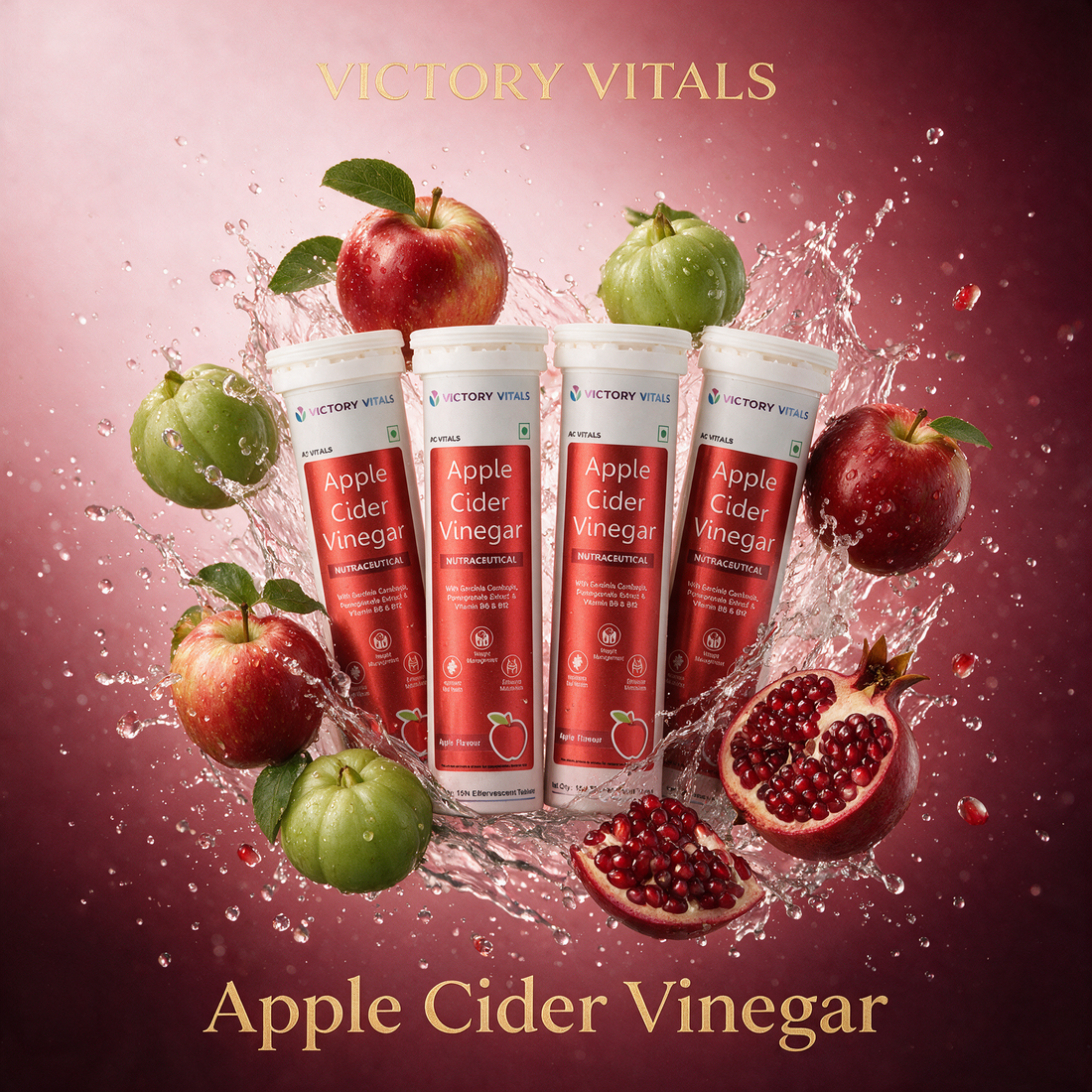 Apple Cider Vinegar | Apple flavoured Fizzies | Weight & Metabolism Management