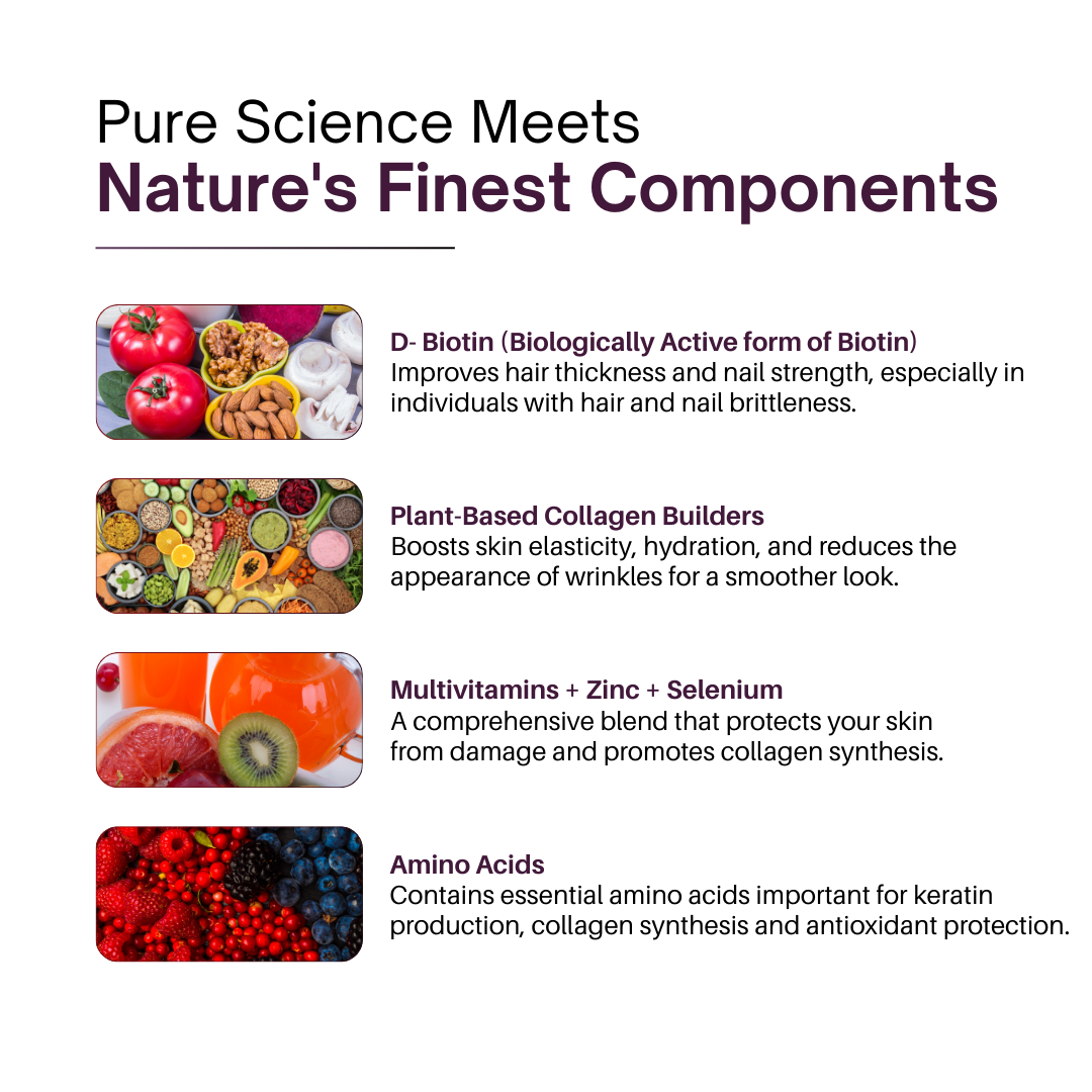 Sleep Well + Hair Skin and Nail Gummies