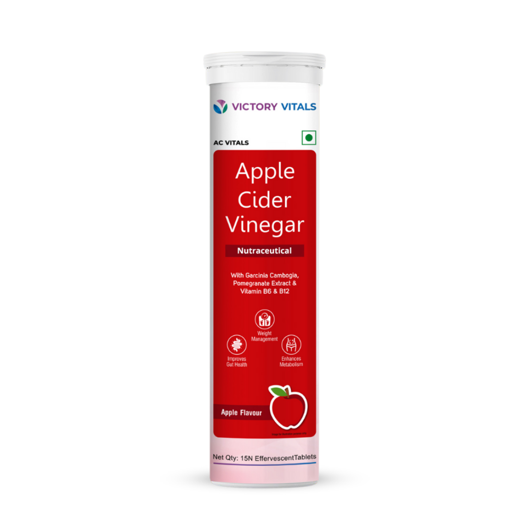 Apple Cider Vinegar | 15 Apple flavoured Fizzies | Weight & Metabolism Management