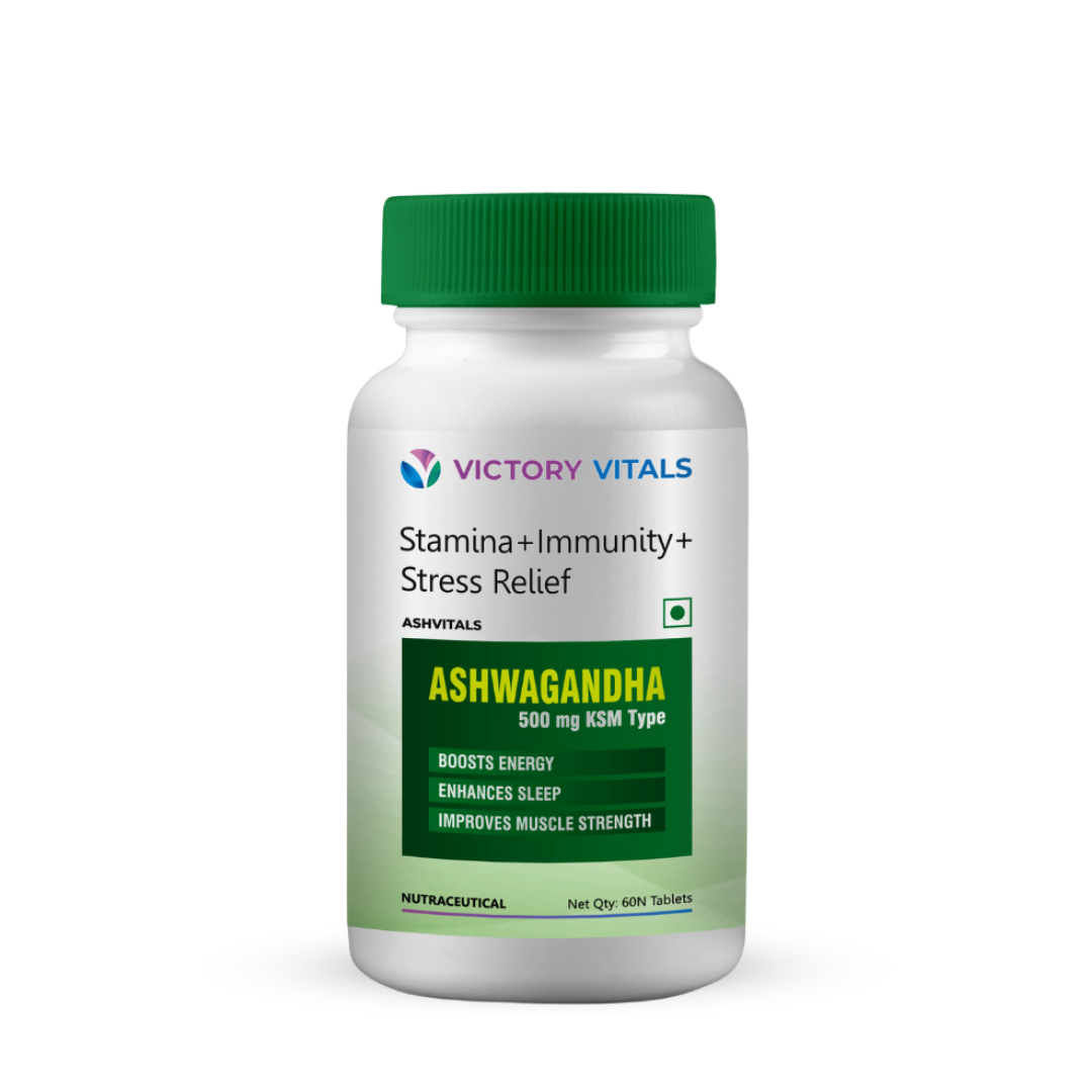 Ashwagandha | 60 Tablets | Stress Relief, Stamina & Muscle Endurance