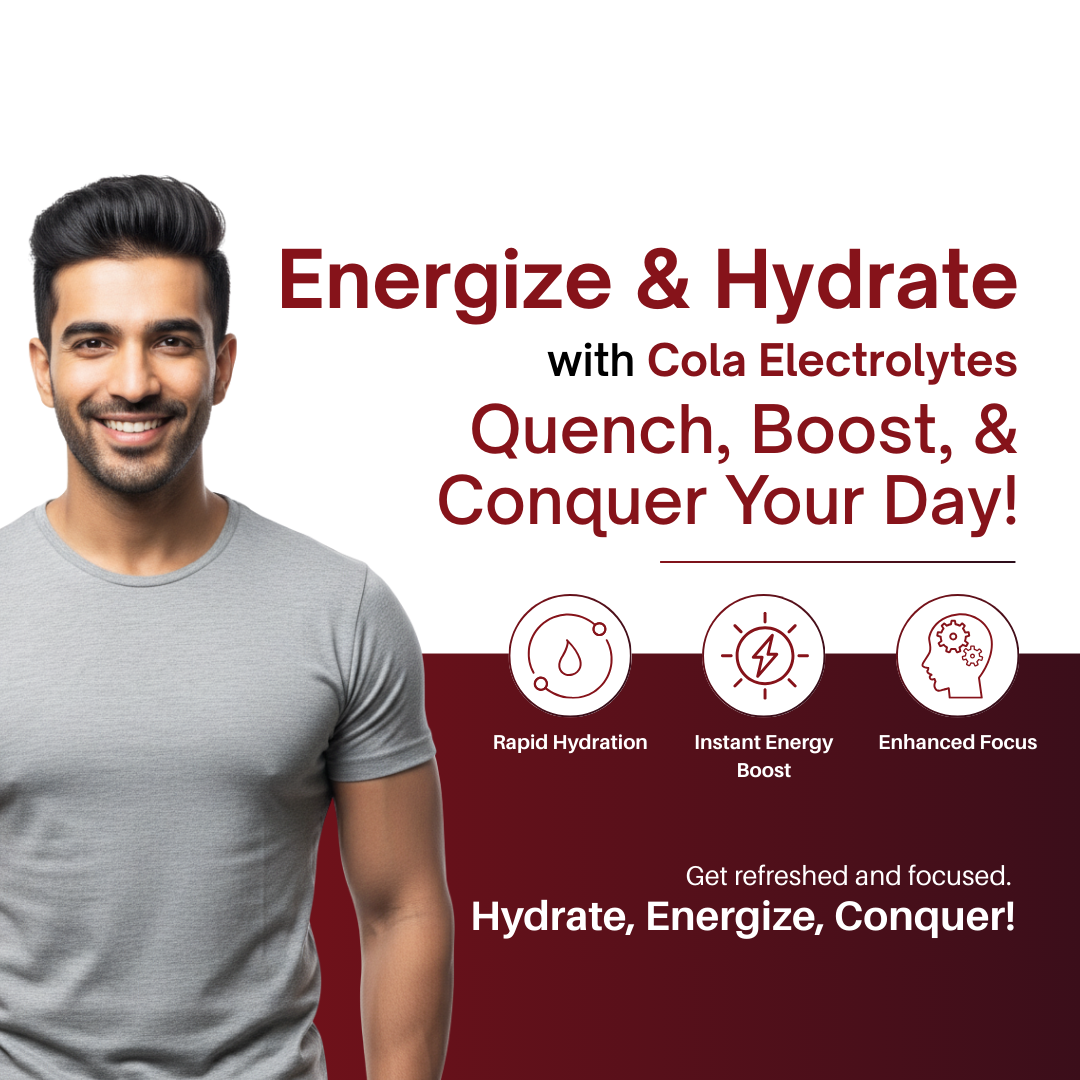 Electrolytes | 20 Cola flavoured Fizzies | Hydration & Balance Boost